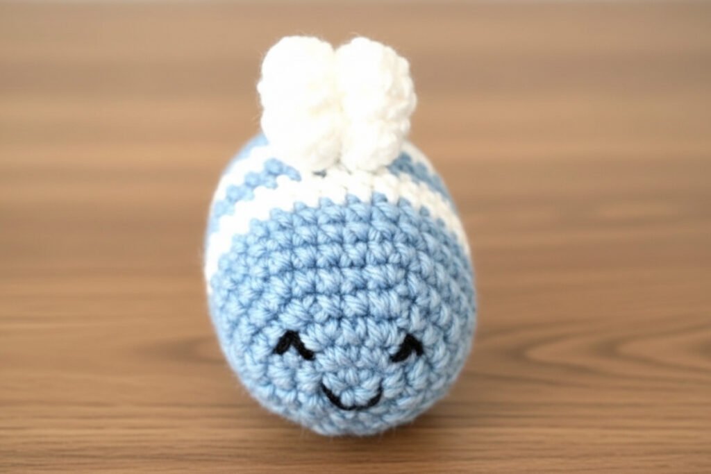 Crochet Bee Amigurumi Pattern handmade small bee with stripes and wings